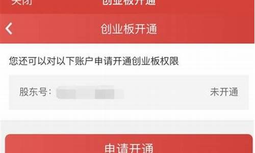 如何网上开通创业板(网上怎样开通创业板块股票)_https://www.gen-fastener.com_大商所_第1张