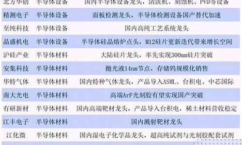 半导体芯片龙头股票前五名(半导体板块龙头股票)_https://www.gen-fastener.com_上期所_第1张